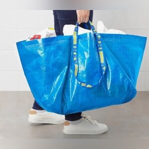 Two Large IKEA reusable bags